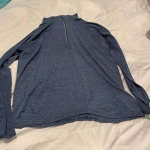 Lululemon, XXL, Metal Vent Tech 1/2 Zip 2.0, navy blue